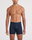 SAXX Boxershorts Droptemp Cooling Cotton Boxer Brief Fly inkblau Herren - 1 Stück